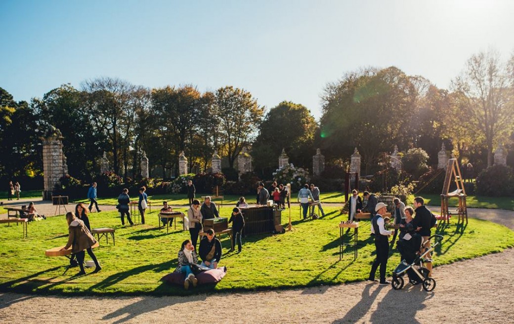 J'irai jouer chez vous à la "garden party des mariés"